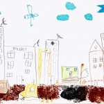 Siegerbild des Malwettbewerbs – Kinder-und-Familienzentrum, Ochsenhausen.