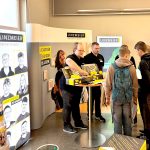 Nic Judersleben und Ronny Pohl bei der Azubimesse in Eisenberg